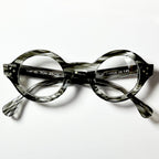 VUE DC RON J20 Unisex Eyeglasses Frame in Flamed Horn - Authentic New