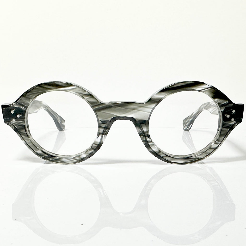 VUE DC RON J20 Unisex Eyeglasses Frame in Flamed Horn - Authentic New
