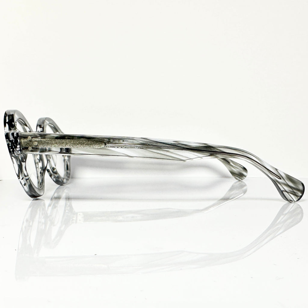 VUE DC RON J20 Unisex Eyeglasses Frame in Flamed Horn - Authentic New
