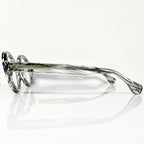VUE DC RON J20 Unisex Eyeglasses Frame in Flamed Horn - Authentic New