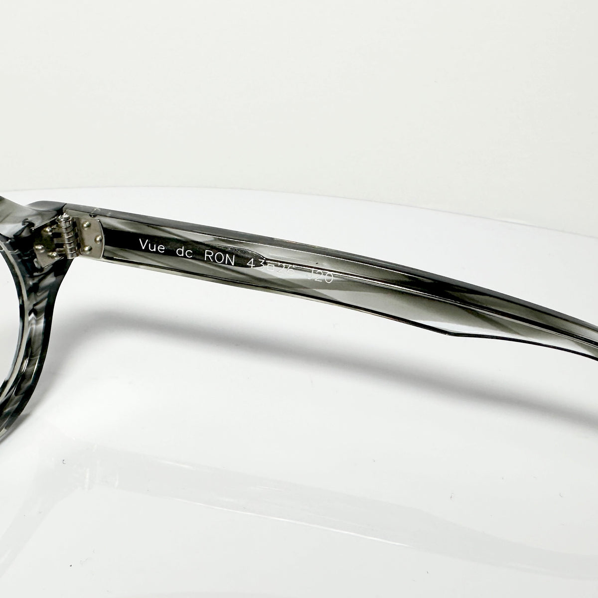 VUE DC RON J20 Unisex Eyeglasses Frame in Flamed Horn - Authentic New