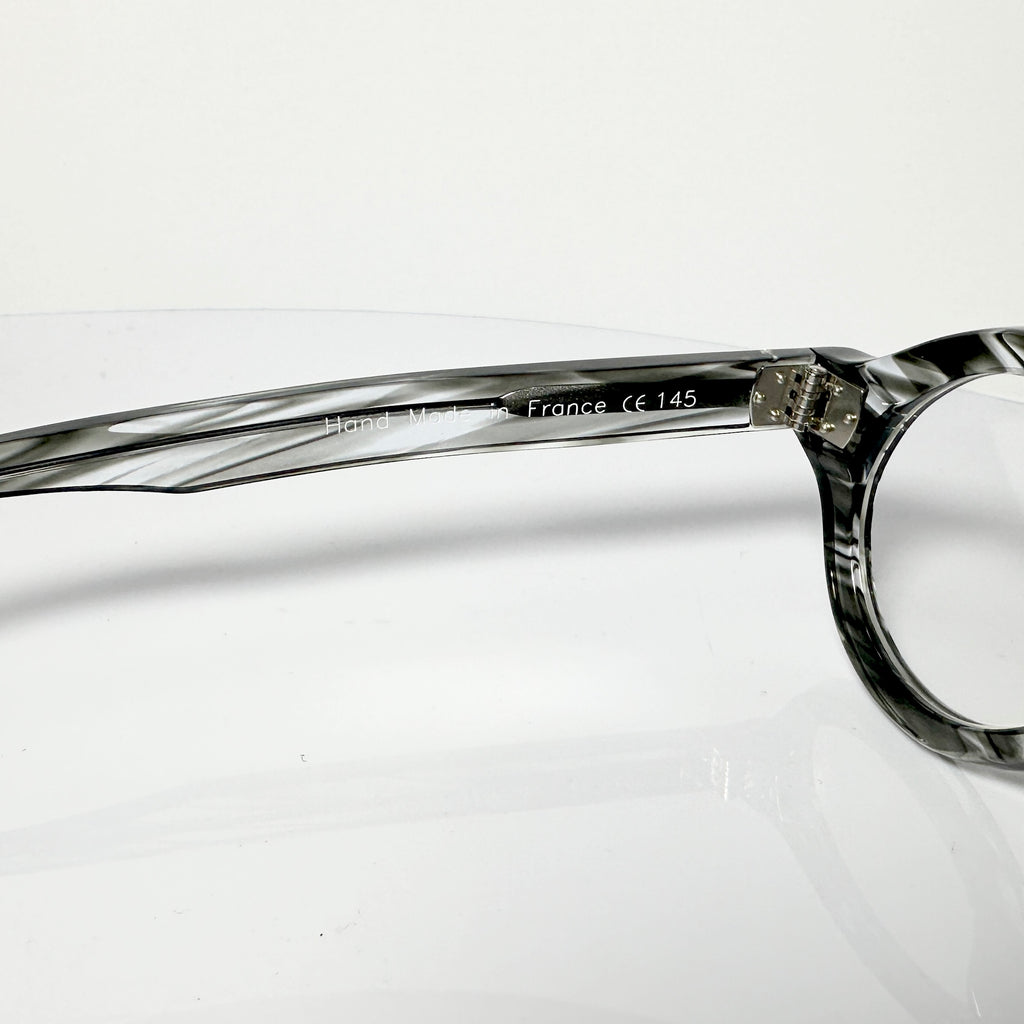 VUE DC RON J20 Unisex Eyeglasses Frame in Flamed Horn - Authentic New