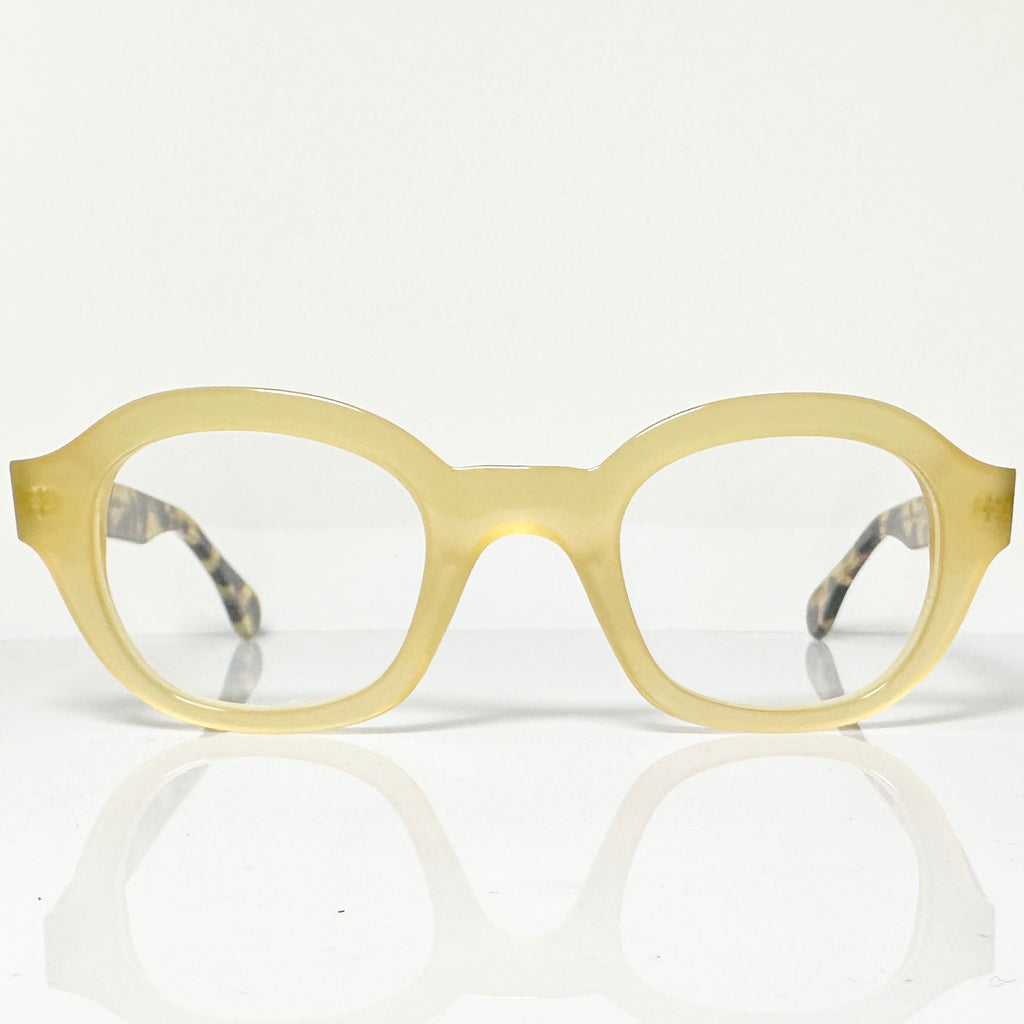 VUE DC TAO Unisex Eyeglasses Frame in Camel/Tortoise - Authentic New