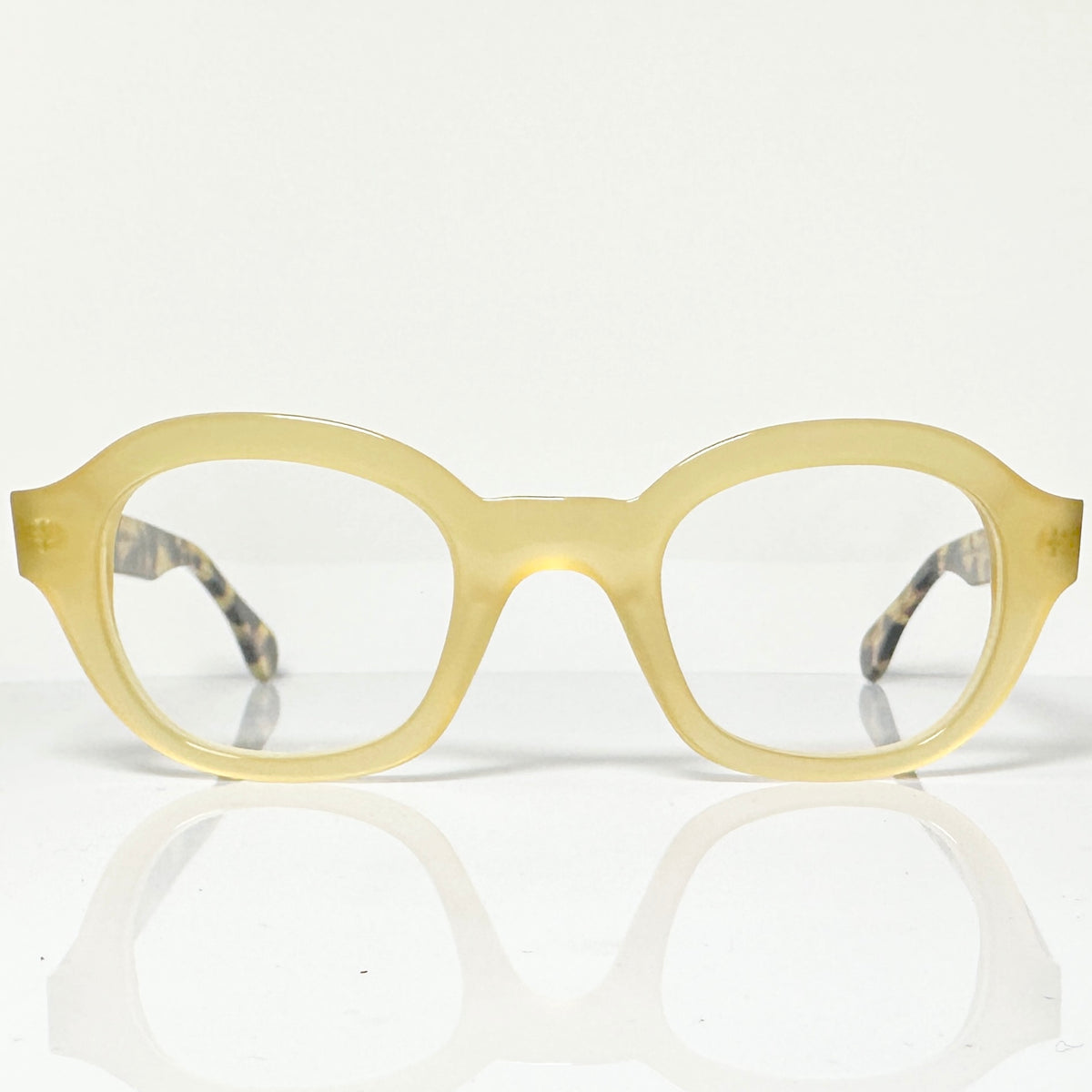 VUE DC TAO Unisex Eyeglasses Frame in Camel/Tortoise - Authentic New