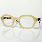 VUE DC TAO Unisex Eyeglasses Frame in Camel/Tortoise - Authentic New