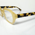 VUE DC TAO Unisex Eyeglasses Frame in Camel/Tortoise - Authentic New