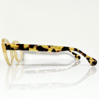 VUE DC TAO Unisex Eyeglasses Frame in Camel/Tortoise - Authentic New