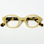 VUE DC TAO Unisex Eyeglasses Frame in Camel/Tortoise - Authentic New