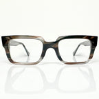 VUE DC JAM 014 Men's Eyeglasses Frame in Marron Flamm - Authentic New