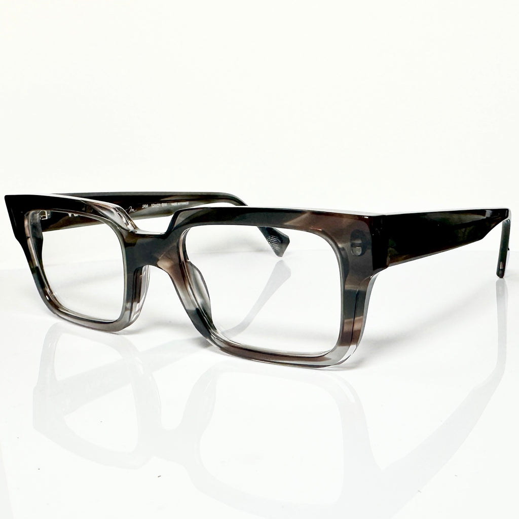 VUE DC JAM 014 Men's Eyeglasses Frame in Marron Flamm - Authentic New