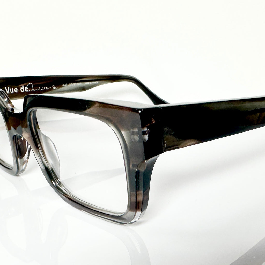VUE DC JAM 014 Men's Eyeglasses Frame in Marron Flamm - Authentic New