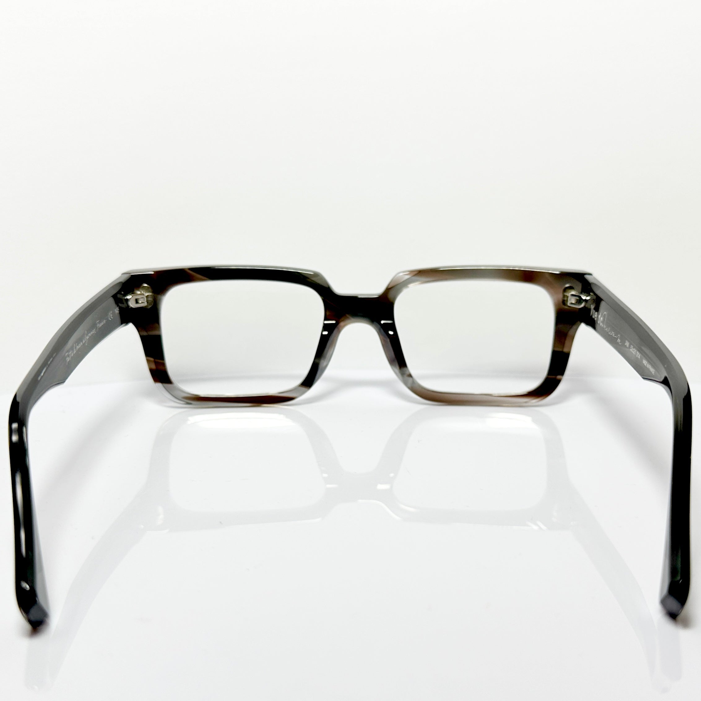 VUE DC JAM 014 Men's Eyeglasses Frame in Marron Flamm - Authentic New