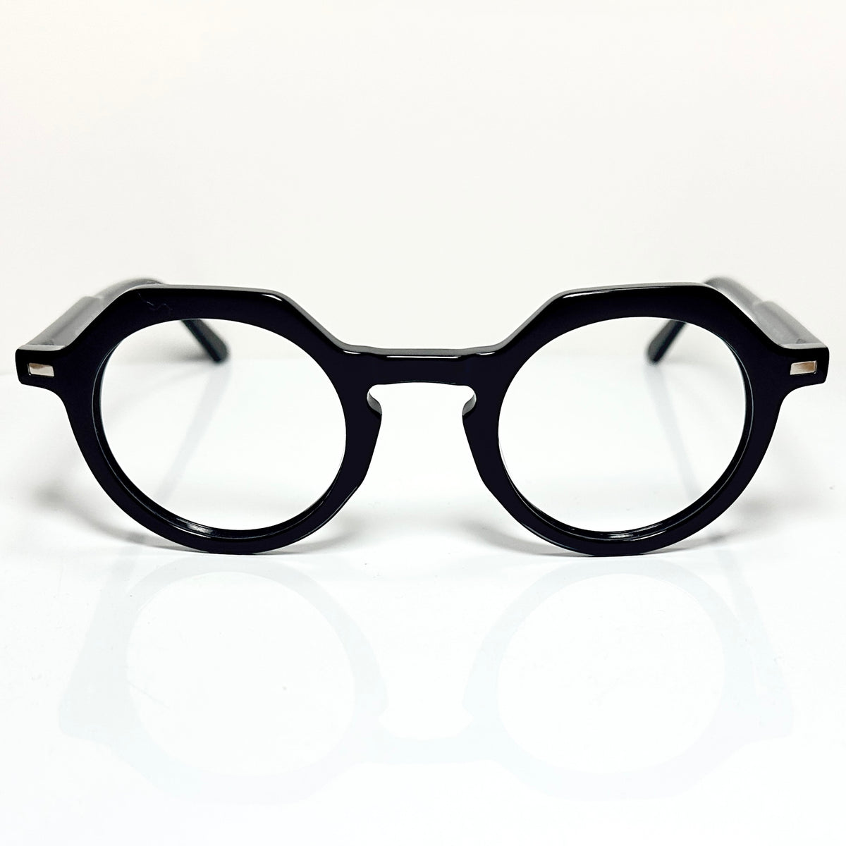 Gianfranco Ferré GFF 1363 Crown Panto Eyeglasses Frames in Black  -Authentic New