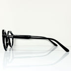 Gianfranco Ferré GFF 1363 Crown Panto Eyeglasses Frames in Black  -Authentic New