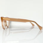 VUE DC GIN Women's Eyeglasses Frame in Orange Opalin - Authentic New