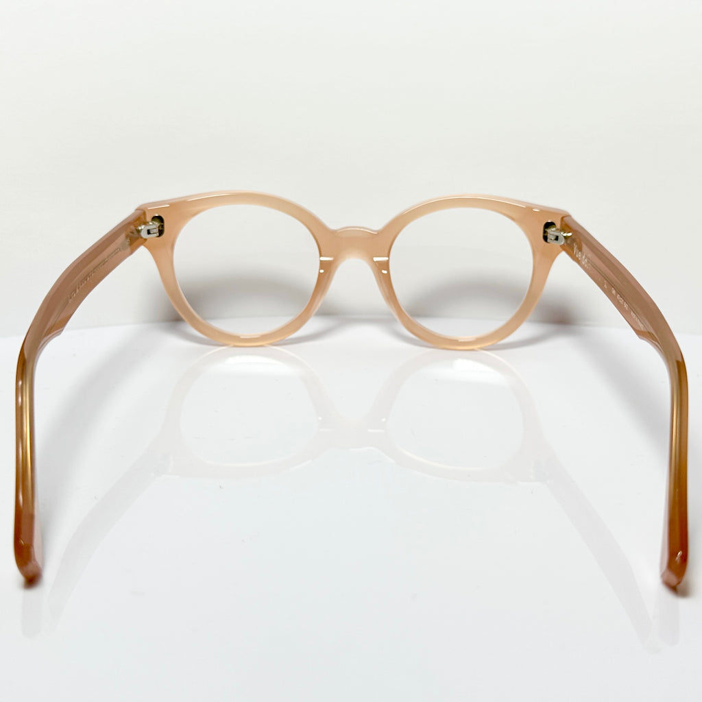 VUE DC GIN Women's Eyeglasses Frame in Orange Opalin - Authentic New