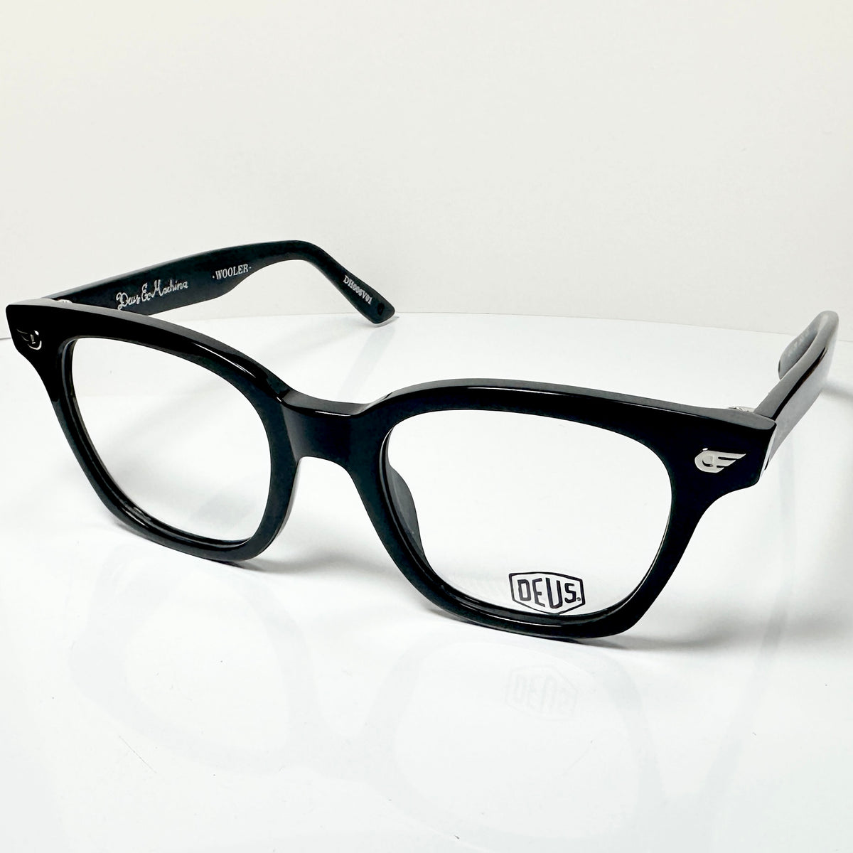 Deus Ex Machina DH006V01 Men's Eyeglasses Frames in Black - Authentic New