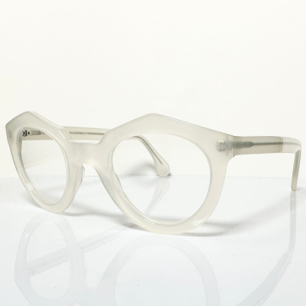 VUE DC ART Unisex Eyeglasses Frame in White - Authentic New