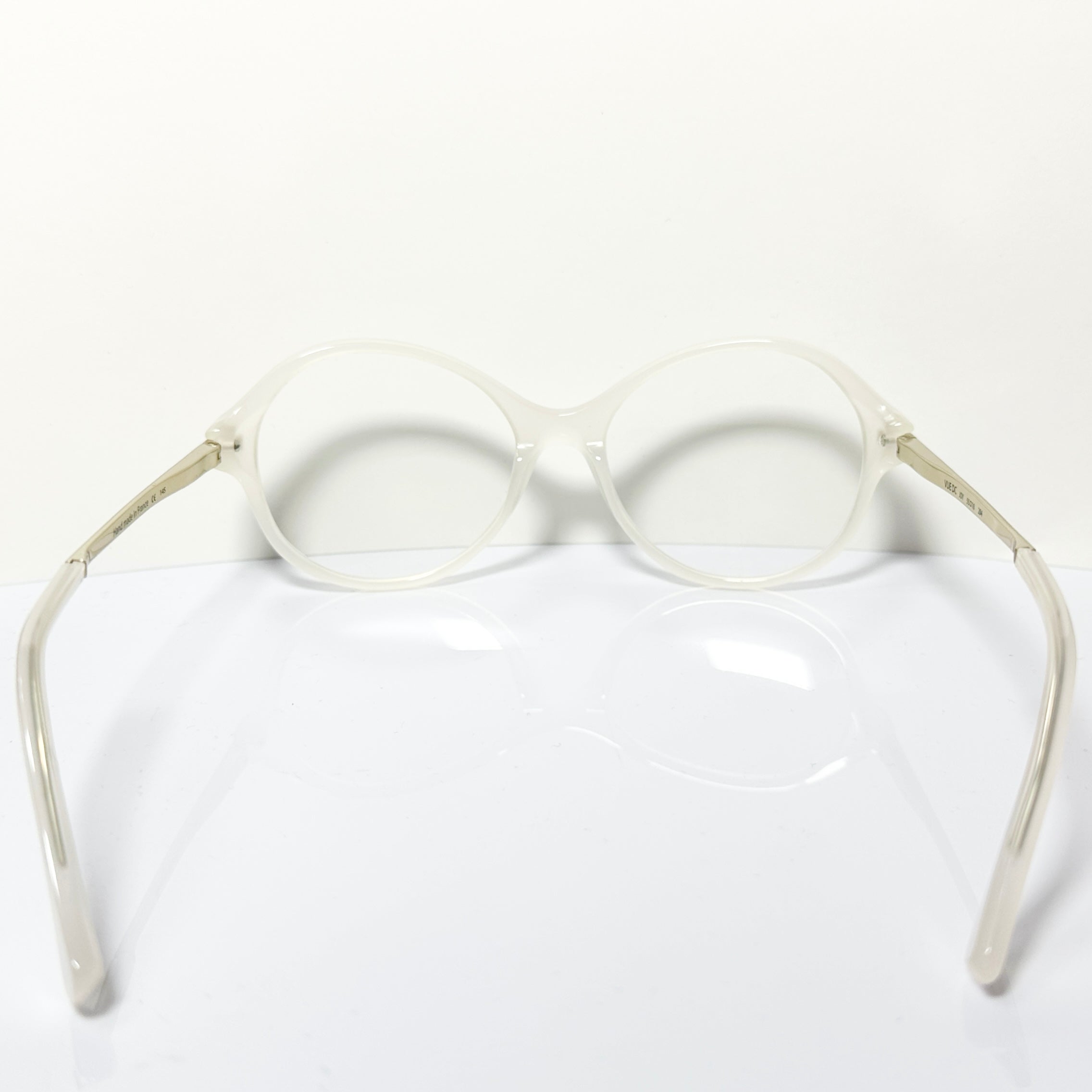 VUE DC JOY Women's Eyeglasses Frame in White  - Authentic New