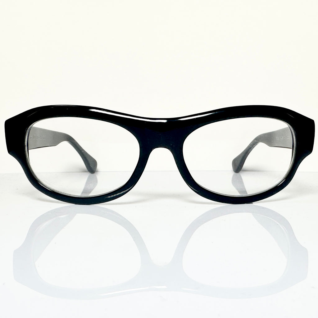 VUE DC JET 100 Unisex Eyeglasses Frame in Black - Authentic New