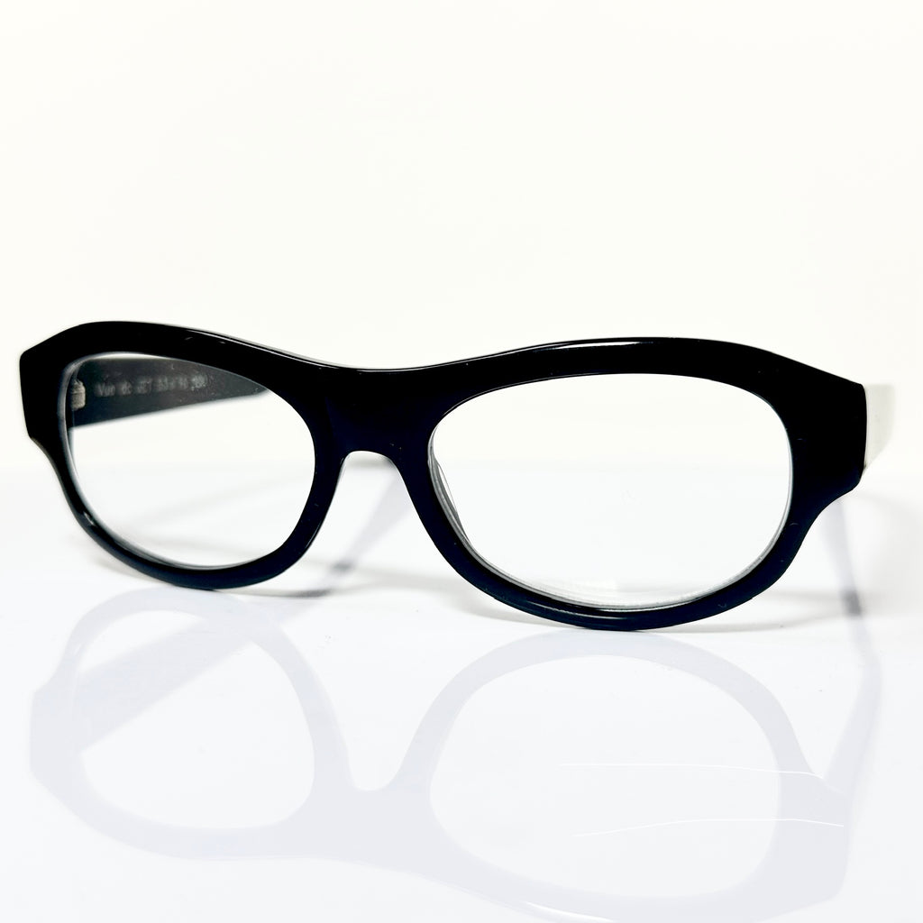 VUE DC JET 100 Unisex Eyeglasses Frame in Black - Authentic New