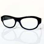 VUE DC JET 100 Unisex Eyeglasses Frame in Black - Authentic New