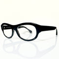 VUE DC JET 100 Unisex Eyeglasses Frame in Black - Authentic New