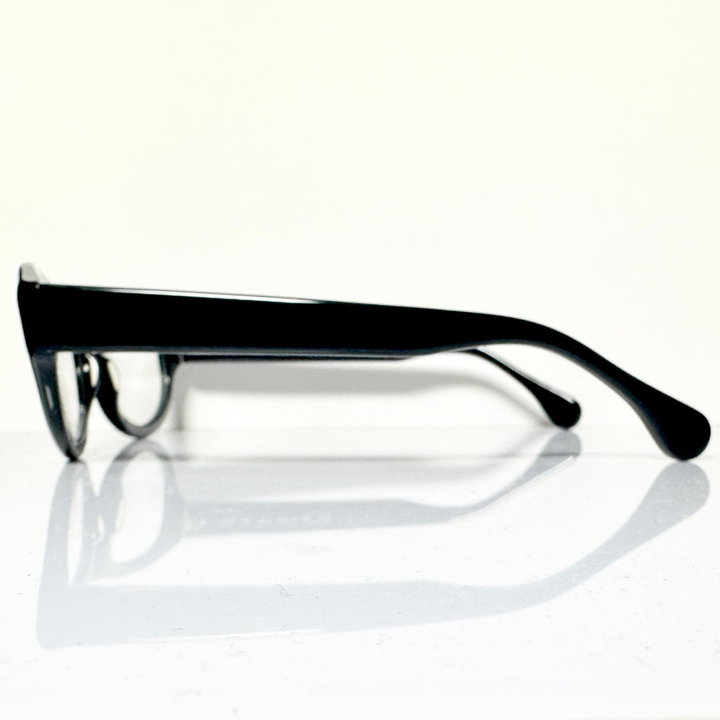 VUE DC JET 100 Unisex Eyeglasses Frame in Black - Authentic New