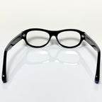 VUE DC JET 100 Unisex Eyeglasses Frame in Black - Authentic New