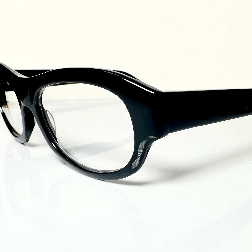 VUE DC JET 100 Unisex Eyeglasses Frame in Black - Authentic New