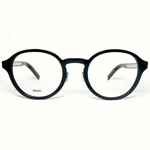 BERLUTI BL50005I 001 Panto Eyeglasses New Authentic