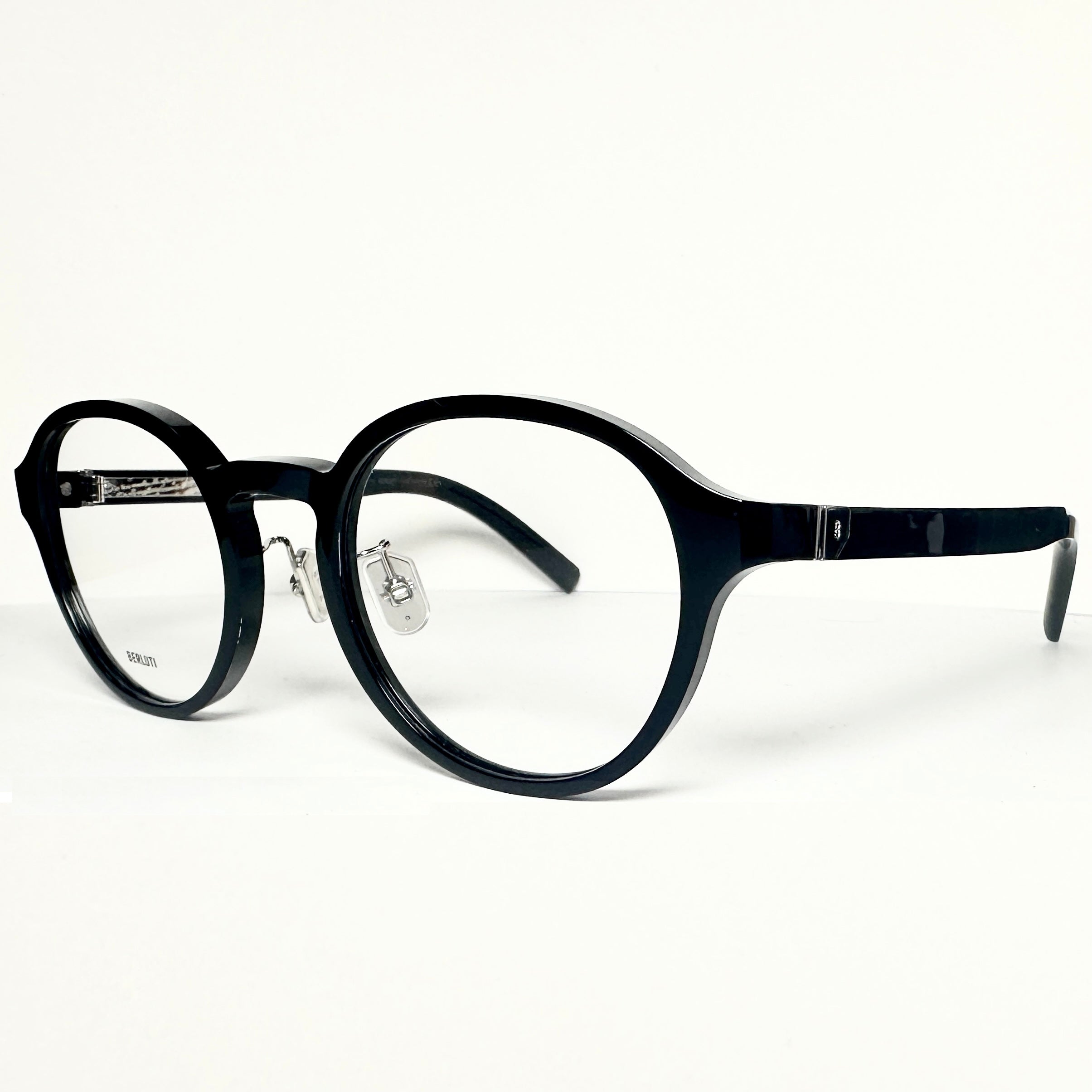 BERLUTI BL50005I 001 Panto Eyeglasses New Authentic