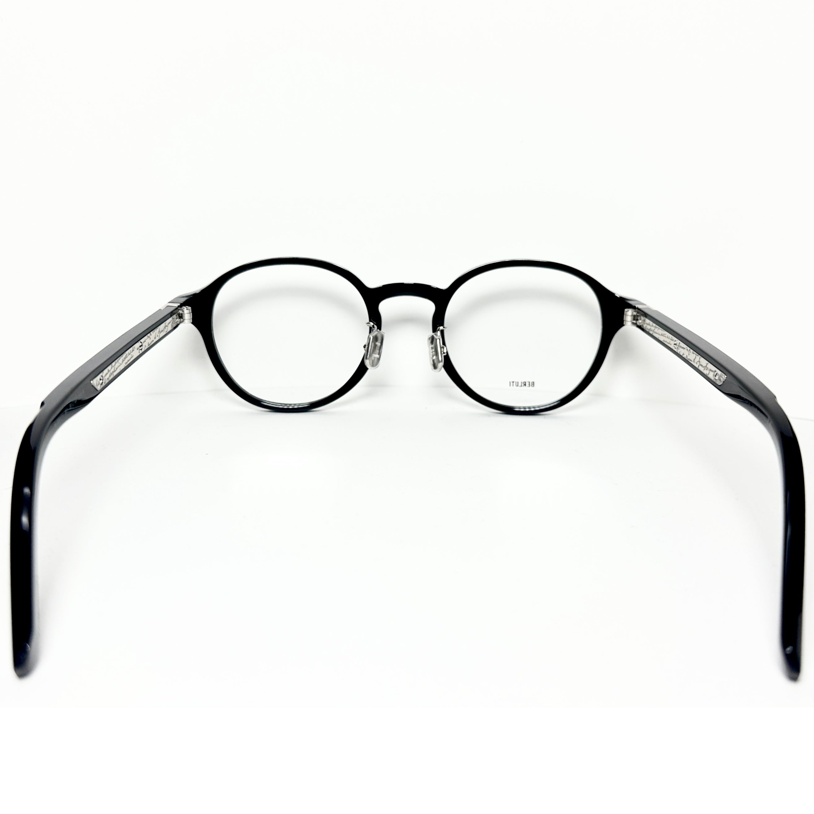 BERLUTI BL50005I 001 Panto Eyeglasses New Authentic