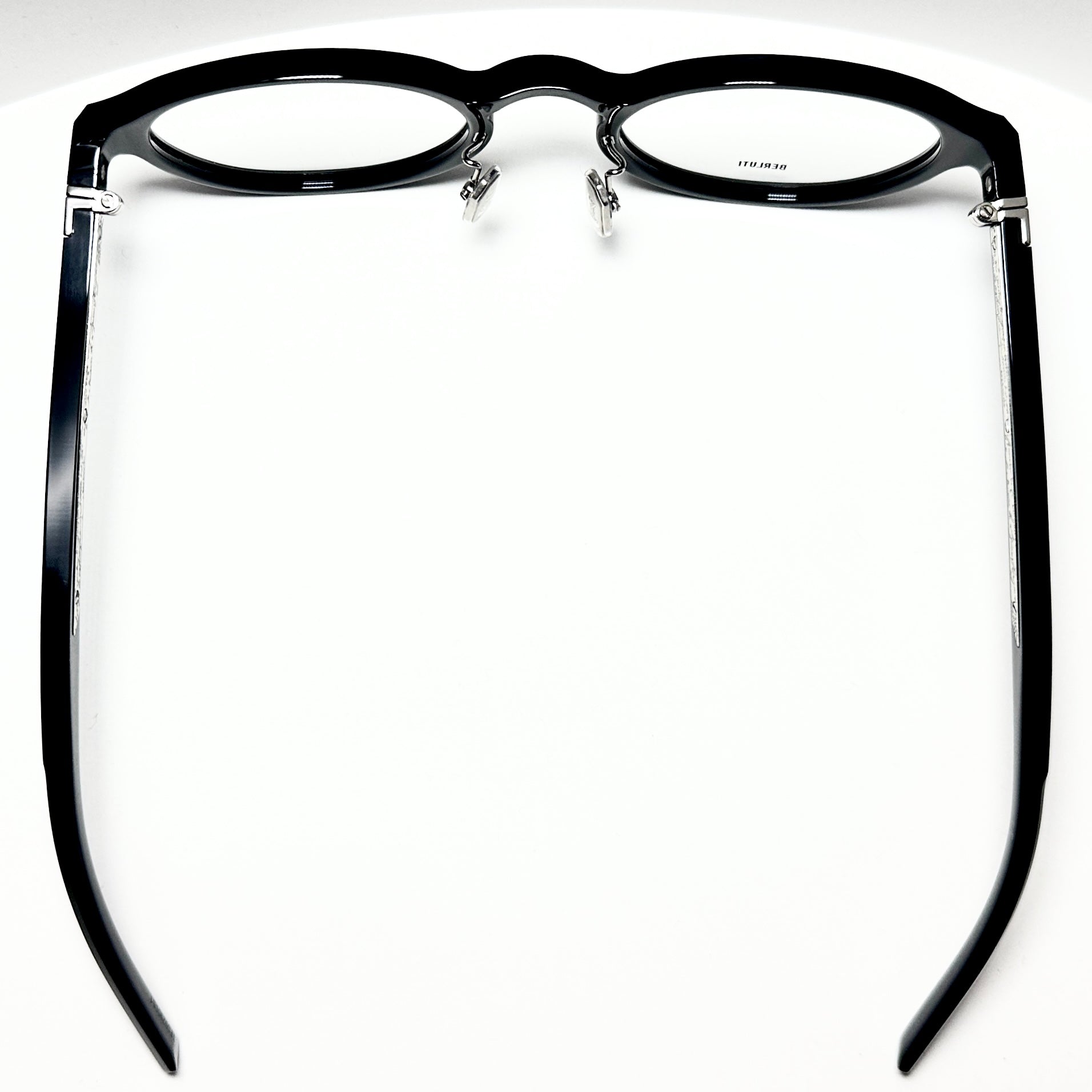 BERLUTI BL50005I 001 Panto Eyeglasses New Authentic