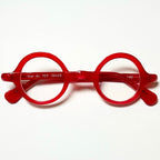 VUE DC  YEP 579 Unisex Eyeglasses Frame in Red - Authentic New
