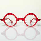 VUE DC  YEP 579 Unisex Eyeglasses Frame in Red - Authentic New