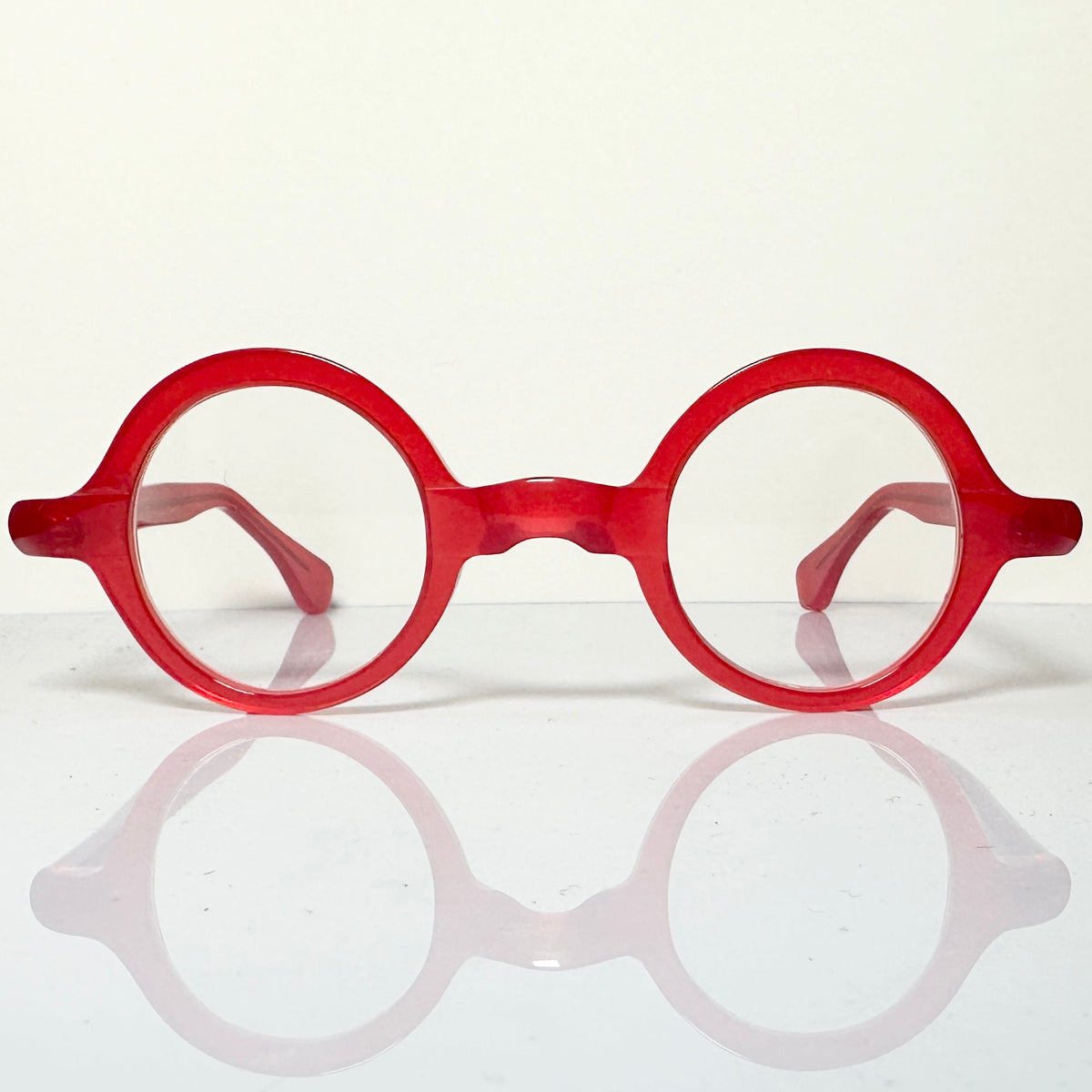 VUE DC  YEP 579 Unisex Eyeglasses Frame in Red - Authentic New