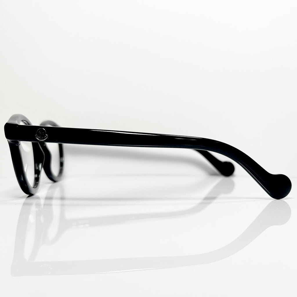 Moncler ML5002 001 Unisex Eyeglasses Frame in Black - Authentic New
