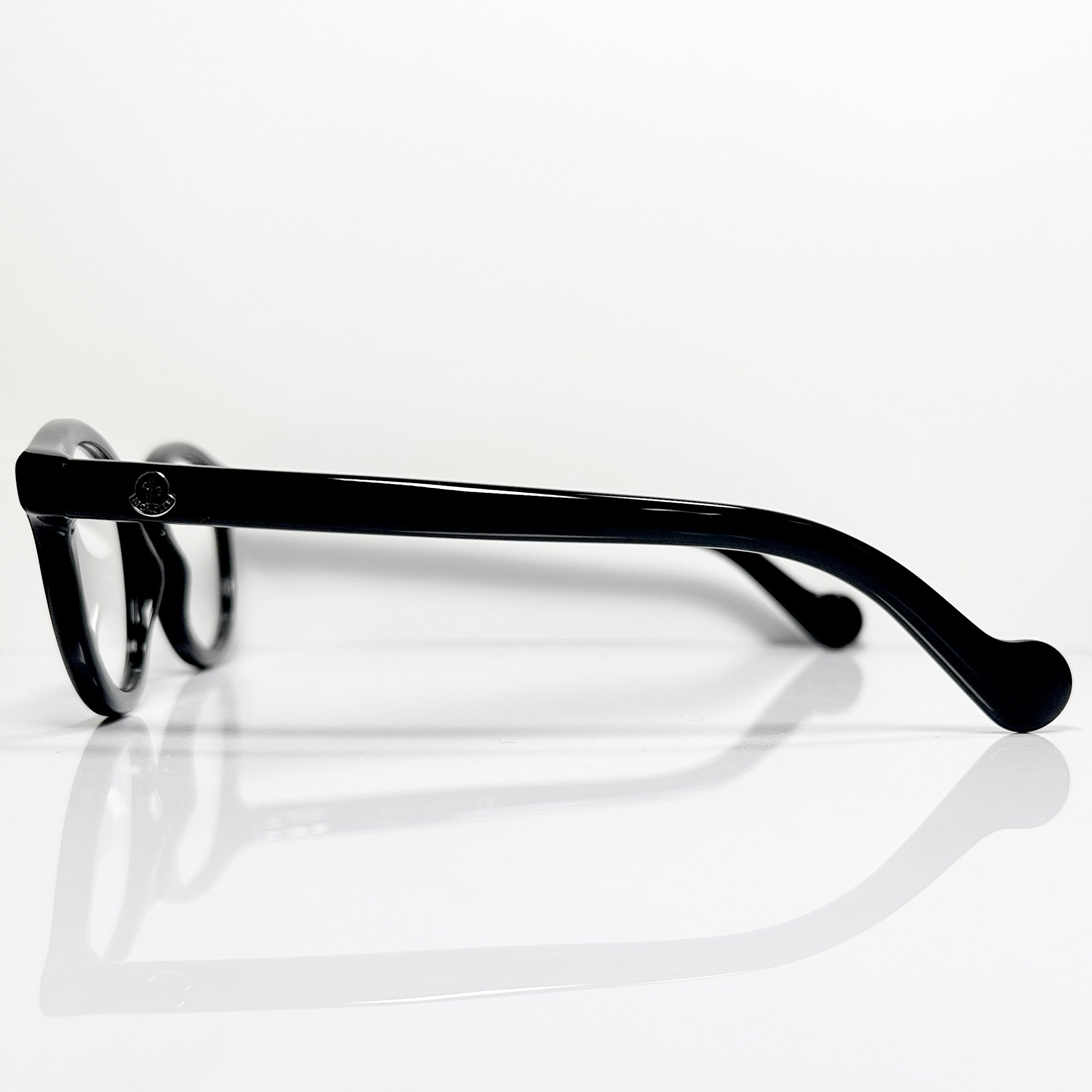 Moncler ML5002 001 Unisex Eyeglasses Frame in Black - Authentic New