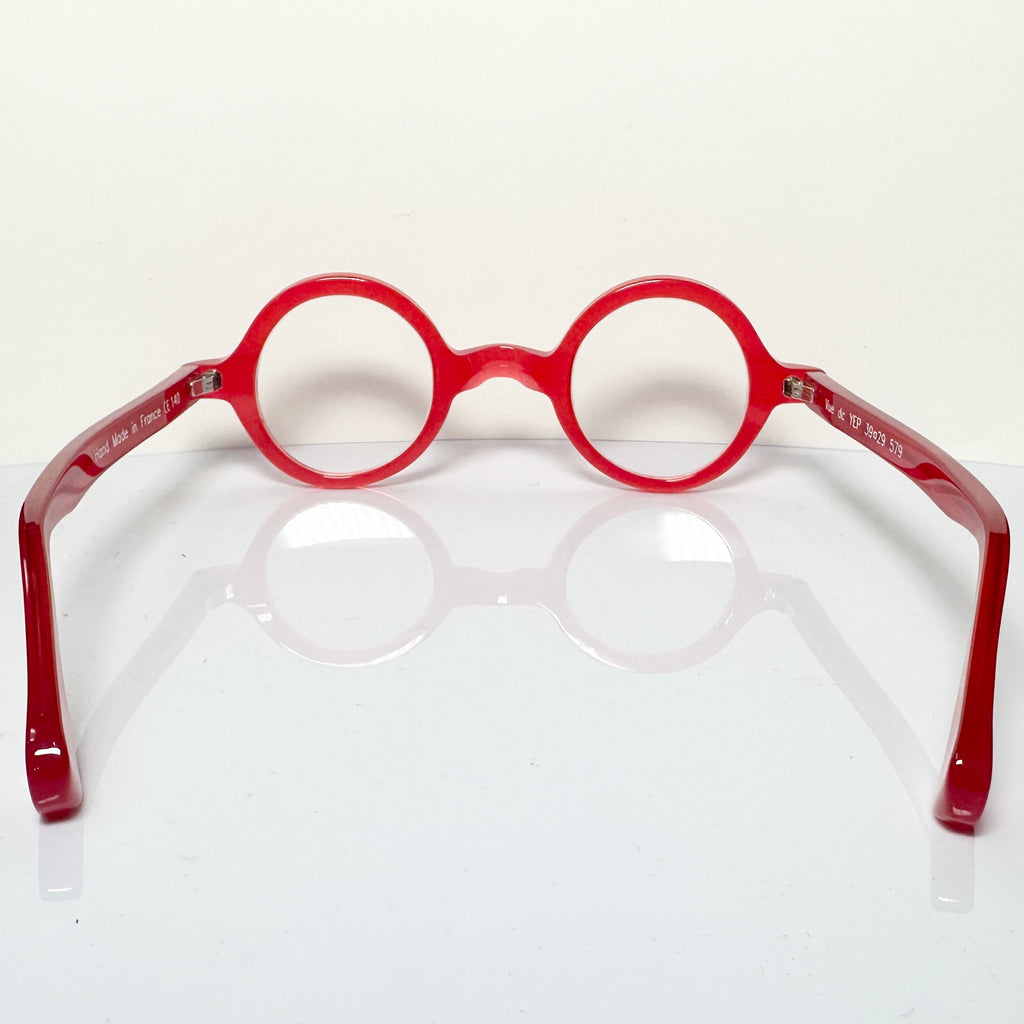 VUE DC  YEP 579 Unisex Eyeglasses Frame in Red - Authentic New