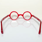 VUE DC  YEP 579 Unisex Eyeglasses Frame in Red - Authentic New