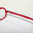 VUE DC  YEP 579 Unisex Eyeglasses Frame in Red - Authentic New