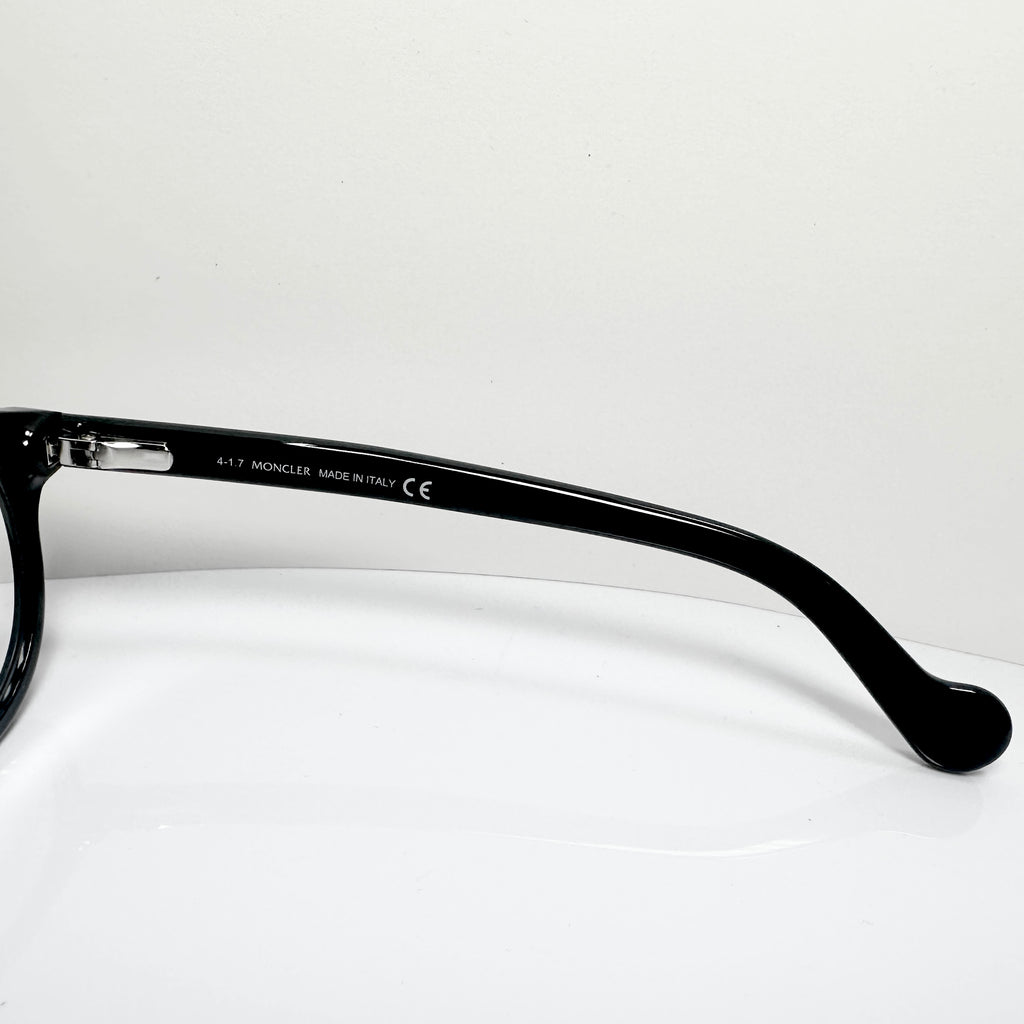 Moncler ML5002 001 Unisex Eyeglasses Frame in Black - Authentic New
