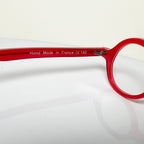 VUE DC  YEP 579 Unisex Eyeglasses Frame in Red - Authentic New