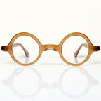 VUE DC YEP 578 Unisex Eyeglasses Frame in Dark Camel - Authentic New