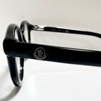 Moncler ML5002 001 Unisex Eyeglasses Frame in Black - Authentic New