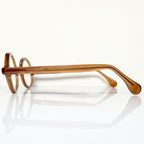 VUE DC YEP 578 Unisex Eyeglasses Frame in Dark Camel - Authentic New