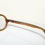 VUE DC YEP 578 Unisex Eyeglasses Frame in Dark Camel - Authentic New