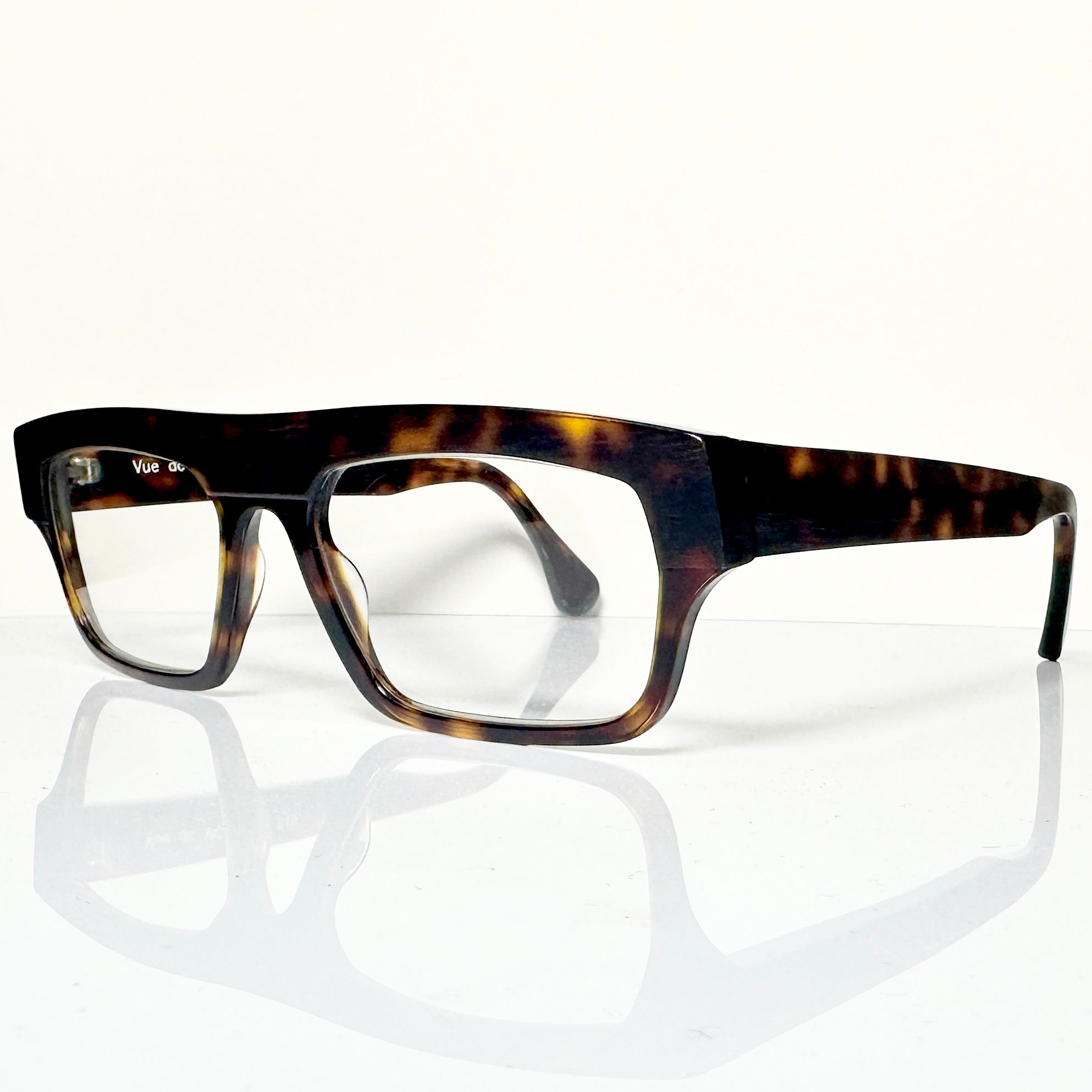 VUE DC VIC Unisex Eyeglasses Frame in Tortoise - Authentic New
