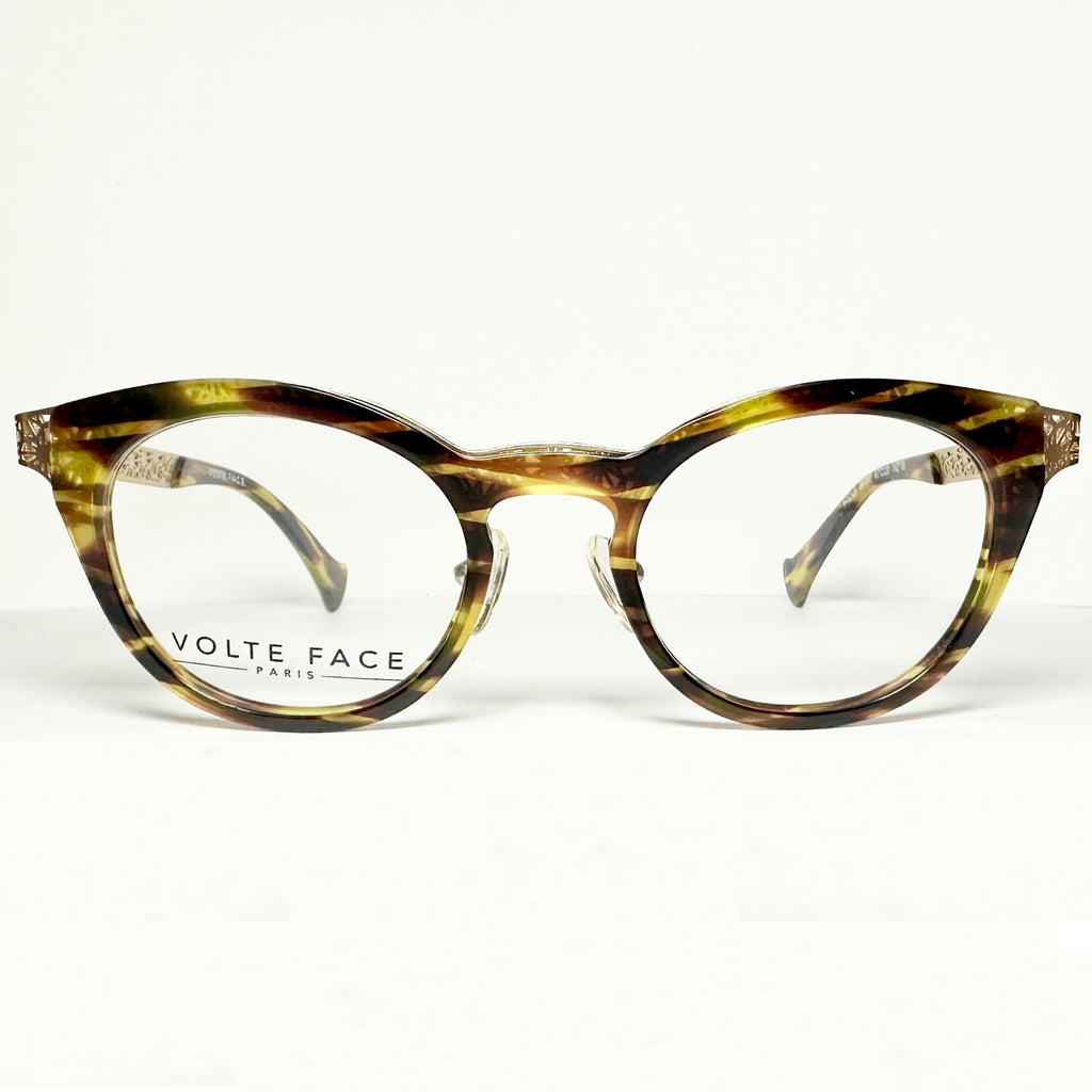 VOLTE FACE FIDJI 9050 Women's Eyeglasses Frames in Tortoise - Authentic New